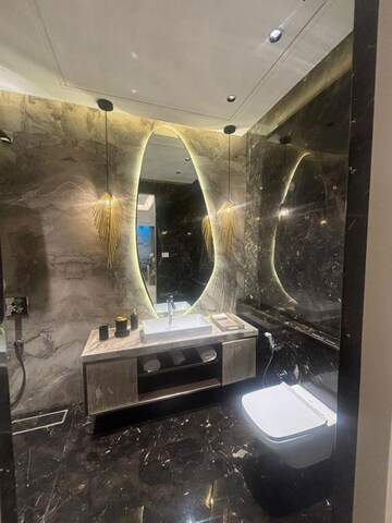 Attached Bathroom in 4 BHK Apartment at MICL Aaradhya Avaan, Tardeo – for Sale