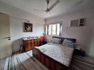 Bedroom in 3 BHK Apartment at Ariane Apartment, Bandra West – for Rent