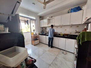Kitchen in 3 BHK Apartment at Ariane Apartment, Bandra West – for Rent