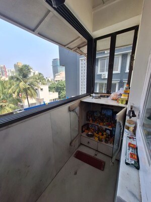 Balcony in 3 BHK Apartment at Ariane Apartment, Bandra West – for Rent