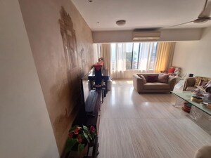 Living Room in 3 BHK Apartment at Ariane Apartment, Bandra West – for Rent