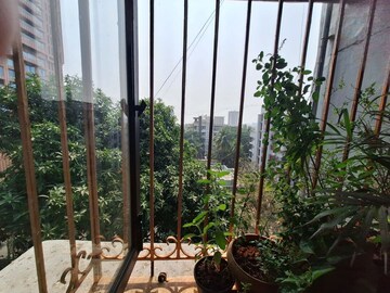 Balcony in 3 BHK Apartment at Ariane Apartment, Bandra West – for Rent