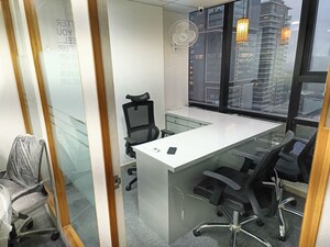 Team Area in  Office Space at Shivalik Shilp, Sanidhya – for Rent