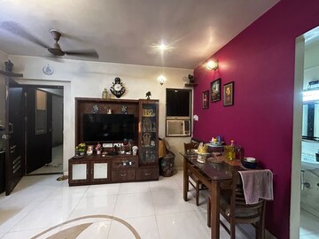 Living Room in 2 BHK Apartment at Swastik Residency 1, Ghodbunder Road – for Rent