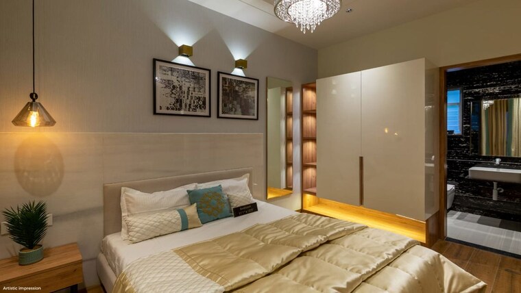 Bedroom, unique-k-city 2 Bedroom 1020 Sq.Ft. Apartment In Keshav Nagar Pune 9957639