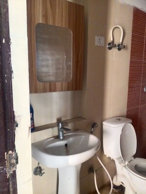 Bathroom in 3 BHK Apartment at Mahagun Mywoods III, Sector 16c Greater Noida – for Rent