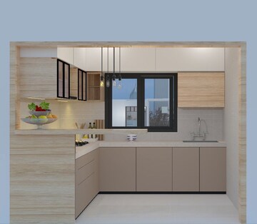 Kitchen in 5 BHK Penthouse at Paranjape Broadway, Wakad – for Rent