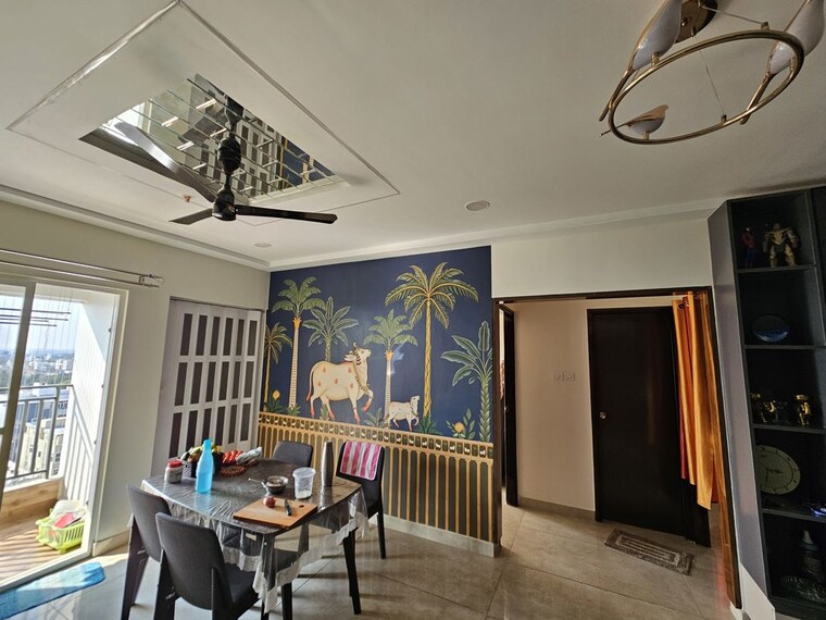 Dinning Area, candeur-40 2.5 Bedroom 1406 Sq.Ft. Apartment In Miyapur Hyderabad 9952360