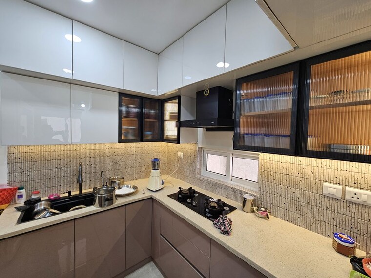 Kitchen, candeur-40 2.5 Bedroom 1406 Sq.Ft. Apartment In Miyapur Hyderabad 9952360