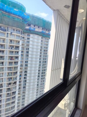 Balcony in 2 BHK Apartment at Sunteck Avenue 2, Goregaon West – for Rent