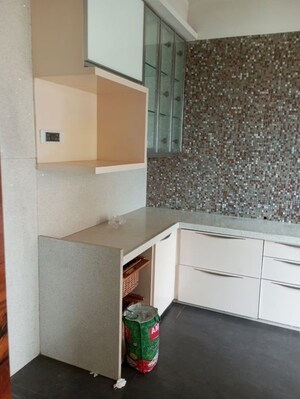 Kitchen in 3 BHK Apartment at Vijay Villas, Ghodbunder Road – for Sale