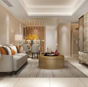 Living Room in 3 BHK Apartment at Bandra West – for Rent