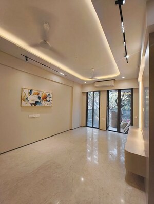 Living Room in 3 BHK Apartment at Bandra West – for Rent