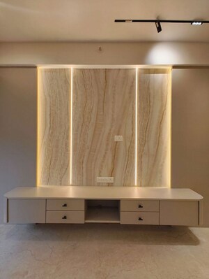 Living Room in 3 BHK Apartment at Bandra West – for Rent