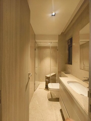 Bathroom in 3 BHK Apartment at Bandra West – for Rent