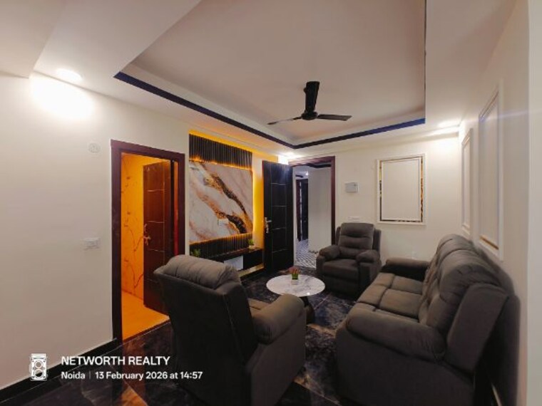 Living Room, sunshine-apartments-sector-73 2 Bedroom 1000 Sq.Ft. Builder Floor In Sector 73 Noida 9958334