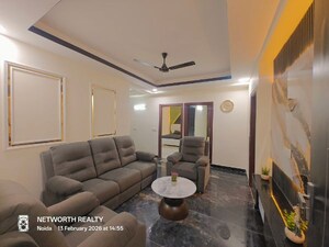 Living Room in 2 BHK Builder Floor at Sunshine Apartments Sector 73, Sector 73 – for Sale
