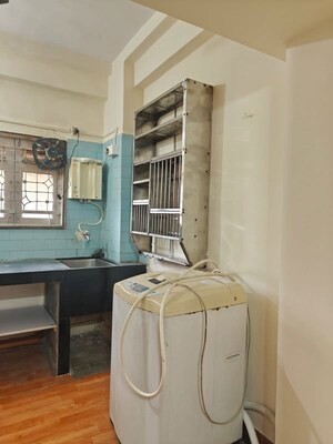 Kitchen in 1 BHK Apartment at New Mhada Colony, Powai – for Rent