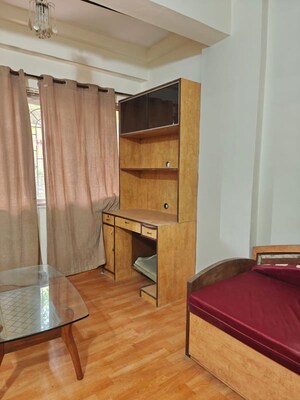 Living Room in 1 BHK Apartment at New Mhada Colony, Powai – for Rent