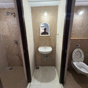 Bathroom in 1 BHK Apartment at Lodha Lakeshore Greens, Hedutane – for Rent