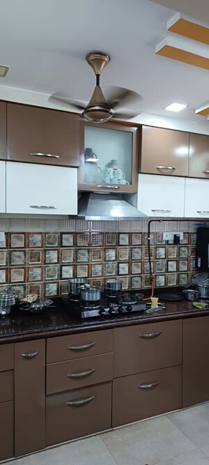 Kitchen in 1 BHK Apartment at Rachna CHS, Bhandup East – for Rent