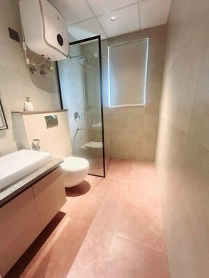 Bathroom in 3 BHK Apartment at Gmada Aerocity – for Sale