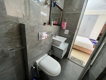 Bathroom in 3.5 BHK Apartment at Alliance The Eminence, Singhpura – for Rent