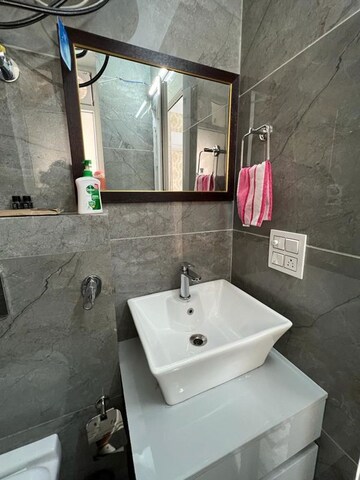 Bathroom in 3.5 BHK Apartment at Alliance The Eminence, Singhpura – for Rent