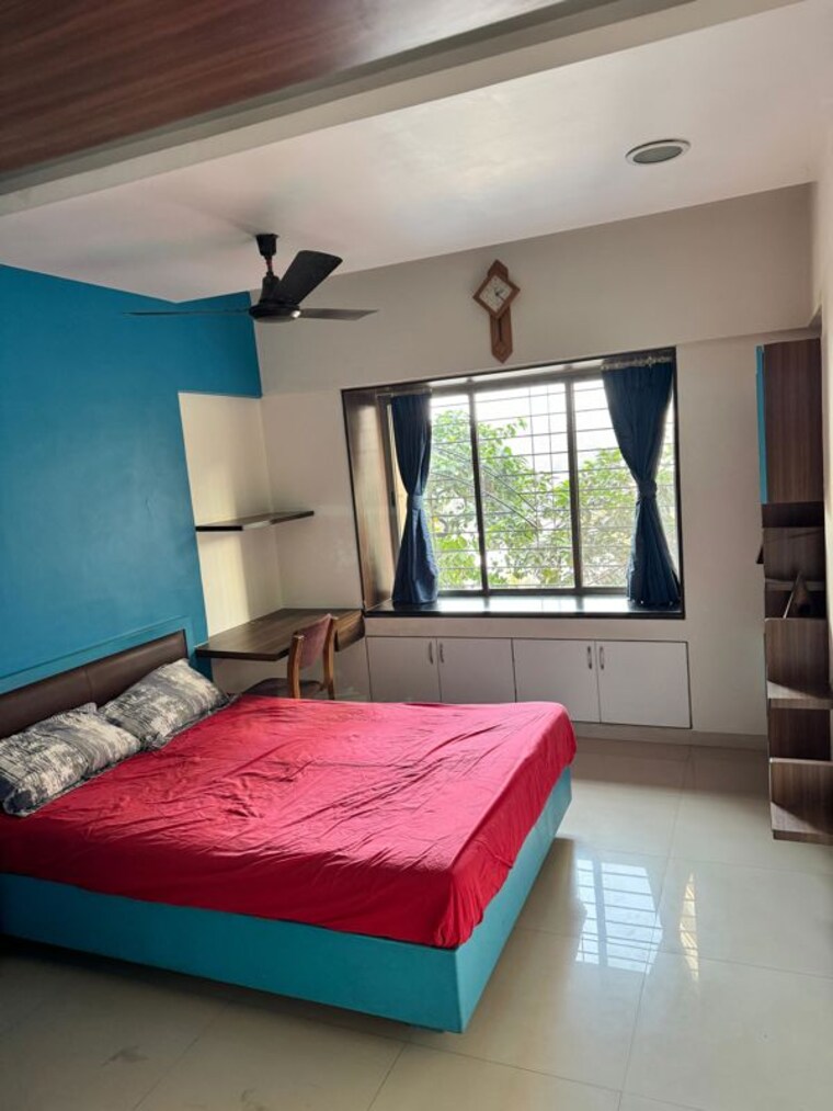 Master Bedroom, shree-sai-sapphire-i 3 Bedroom 1300 Sq.Ft. Apartment In Powai Mumbai 9958609