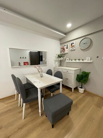 Master Bedroom in 2 BHK Apartment at Dev Leo Tower, Oshiwara – for Rent