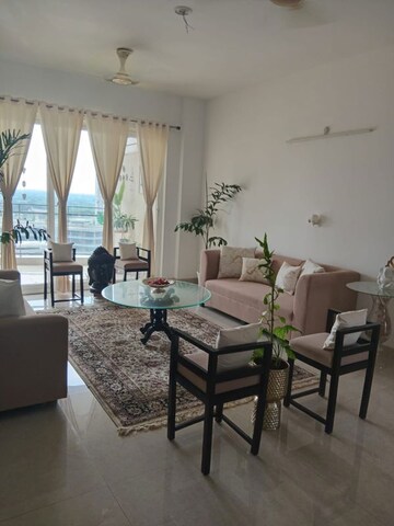 Living Room in 3.5 BHK Apartment at Gomti Nagar – for Sale