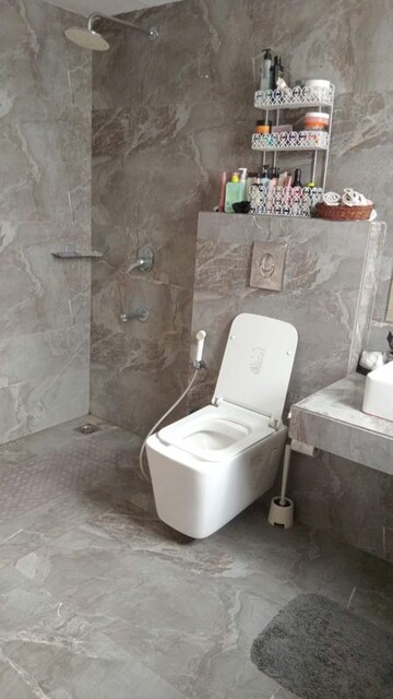 Bathroom in 3.5 BHK Apartment at Gomti Nagar – for Sale