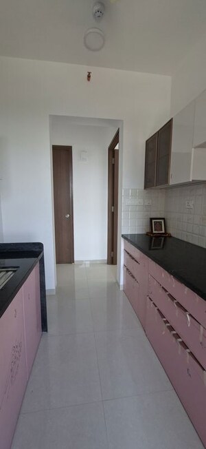 Kitchen in 2 BHK Apartment at Kalpataru Immensa, Kolshet Road – for Rent