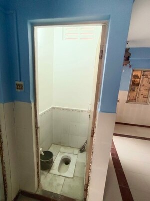 Bathroom in 1 BHK Apartment at Prahlad Nagar – for Rent
