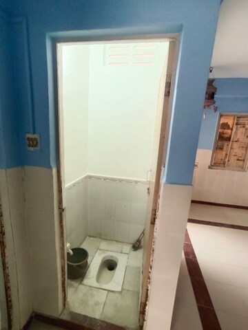 Bathroom in 1 BHK Apartment at Prahlad Nagar – for Rent