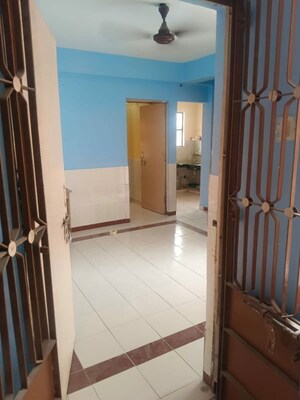 Building Lobby in 1 BHK Apartment at Prahlad Nagar – for Rent