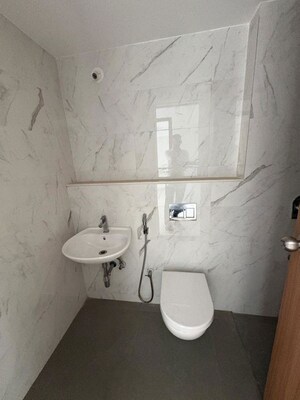 Bathroom in 2 BHK Apartment at Lodha Codename Premier, Dombivli East – for Rent