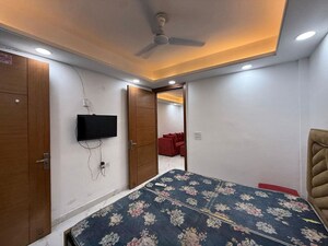 Bedroom in 1 BHK Builder Floor at Freedom Fighters Enclave – for Rent