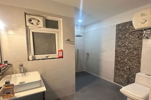 Bathroom in 3 BHK Builder Floor at Sandhya Chhaya CHS, Mira Road – for Sale