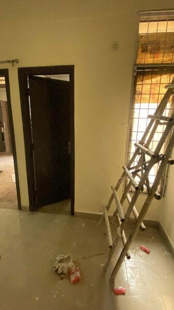 Staircase in 1 BHK Apartment at AVJ Heightss, Zeta I Greater Noida – for Rent