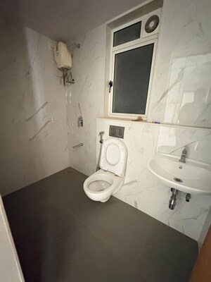 Bathroom in 2 BHK Apartment at Lodha Codename Premier, Dombivli East – for Rent