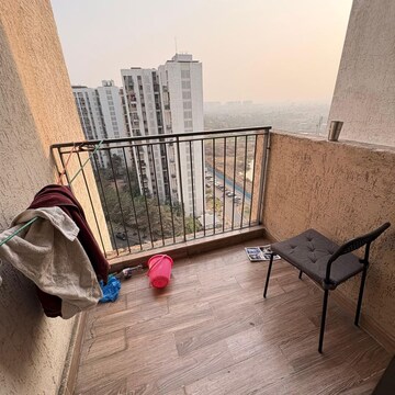 Balcony in 1 BHK Apartment at Lodha Lakeshore Greens, Hedutane – for Rent