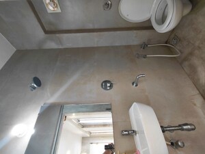 Bathroom in 2 BHK Apartment at Ani Anu Sri Balaji Enclave, Malad West – for Rent