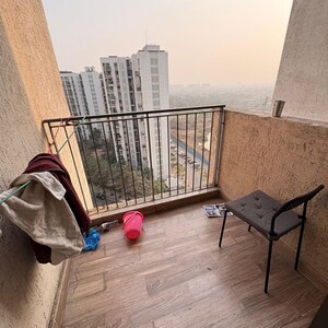 Balcony in 1 BHK Apartment at Lodha Palava City Lakeshore Greens, Hedutane – for Sale