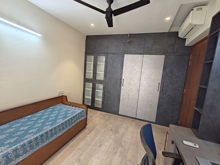 Bedroom, one-hiranandani-park 3 Bedroom 1350 Sq.Ft. Apartment In Ghodbunder Road Thane 9959426