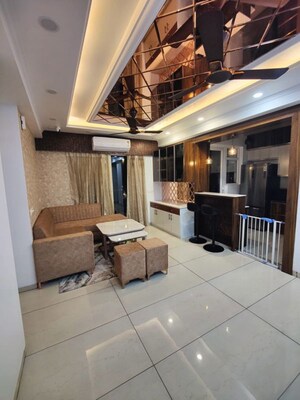 Living Room in 3 BHK Apartment at Gomti Nagar – for Sale