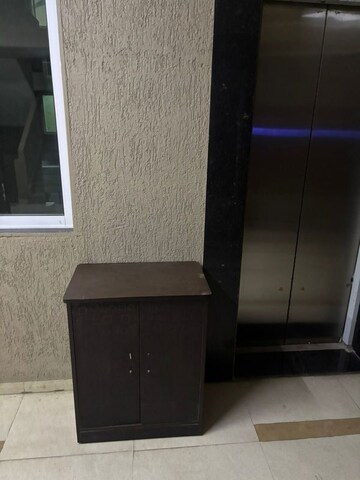 Bathroom in 1 BHK Apartment at Swastik Residency 1, Ghodbunder Road – for Rent