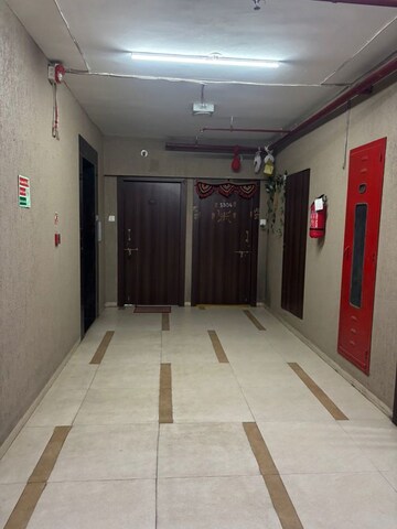Building Lobby in 1 BHK Apartment at Swastik Residency 1, Ghodbunder Road – for Rent