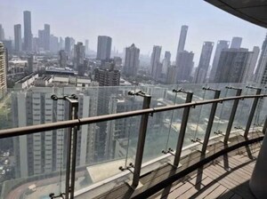 Balcony in 3 BHK Apartment at Lodha The World Towers World One Tier 2, Worli – for Sale