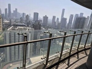 Balcony in 3 BHK Apartment at Lodha The World Towers World One Tier 2, Worli – for Sale